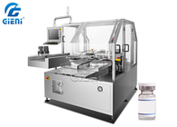 High Precision Vertical Round Bottle Labeling Machine Non Stop
