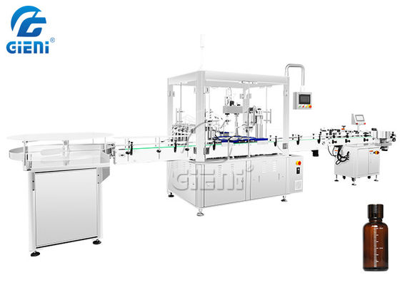 Automatic Essential Oil Filling Capping and Labeling Production Machines