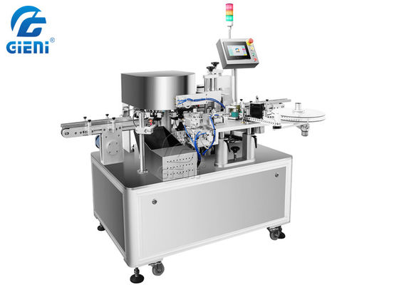 PLC Mascara Bottom Labeling Machine