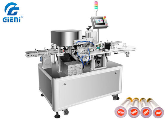 PLC Mascara Bottom Labeling Machine