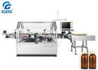 Double Head Rotary Labeling Machine For 10-50mm Diameter Glass Bottles