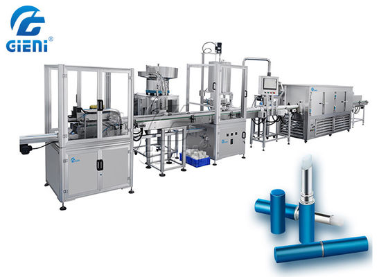 60pcs/Min Cosmetic Filling Machine 17KW Lipstick Manufacturing Equipment