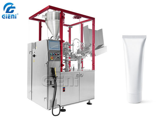 19mm Toothpaste Tube Filling And Sealing Machine 60ppm PID Temperature Control