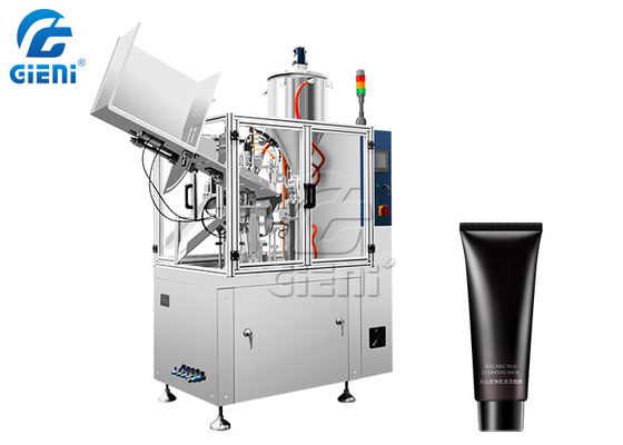 PLC Control 50ML Cosmetic Tube Filling Machine With Water Cooling System